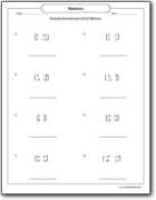 evaluate_determinants_of_2x2_matrices_worksheet_3